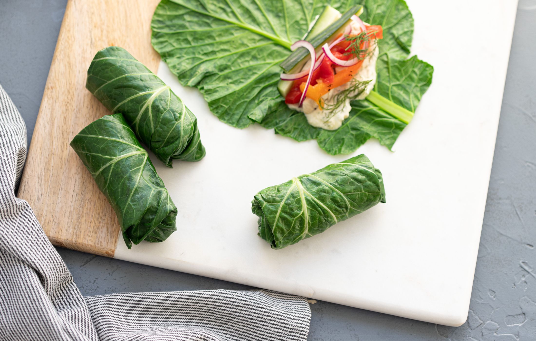 Mediterranean Chicken Wrap-4